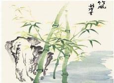 儿童绘画竹子图片