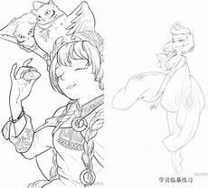 零基础初学者手绘线稿