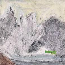 重彩油画棒风景画入门大海